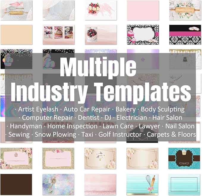 Custom Business Cards Double-Sided Personalized Stationery | Professional 300GSM Matte Paper for Small Business | 3.5x2 Inch