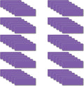 Magnetic Dry Erase Magnets Labels 3x1 inches, Reusable Name Tags, Organizing Schedules in Office/Classroom. Work on Fridge/White Board (Purple 60Pcs)