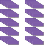 Magnetic Dry Erase Magnets Labels 3x1 inches, Reusable Name Tags, Organizing Schedules in Office/Classroom. Work on Fridge/White Board (Purple 60Pcs)