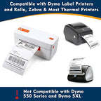L LIKED 880 PCS 4"x 6" Direct Thermal Labels White Perforated Shipping Label, 220 Labels/Roll,Strong Adhesive, Compatible with DYMO 4XL 1744907,Zebra, Rollo, Jadens, Nelko,4 Rolls