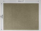 DECORITA Green Bulletin Board | Cork Boards for Walls | Felt Cork Board for Office, Home & Classroom | Green Office Classroom Supplies | Felt Wall Tiles (12-Pack) | Olive