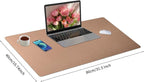 Bloss Gold Desk Mat 31.5x15.7 Inches, Desk Matt for Desktop, Waterproof Large Desk Pad, Computer Mat for Office/Home/Decor/Christmas Desk Mat