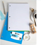 Rosmonde 720 Packs (Pallet) 1 Subject Notebooks, Spiral Notebook Bulk, Wide Ruled, Pallet of Notebooks, 70 Sheets (140 pages), 8 x 10-1/2", Bulk Spiral Notebooks for School & Office, 4-7 Days Transit