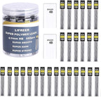 Lifreer 0.9 mm lead refills (680 Pcs), Unbreakable 0.9mm lead pencil refills And 2 Premium Erasers, Long Lasting HB Mechanical Pencil Lead 0.9 Refill For Students & Professionals