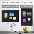 Cork Boards Bulletin Board 48'' X 32'' Corkboard for Walls Decorative Hanging Pin Board