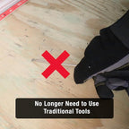 Zenith by Danco ZN700501 Carpet Staple Puller, Staple Extractor for Renovation Projects, Hand Tool Removes Carpet Staples