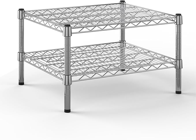 Regal Altair 21" Deep x 24" Wide x 14" Height Wire Shelving Kit | 2-Tier | NSF Commercial Storage Rack Unit
