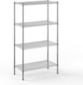 Regal Altair 18" Deep x 36" Wide x 64" Height Wire Shelving Kit | 4-Tier | NSF Commercial Storage Rack Unit