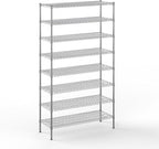 Regal Altair 18" Deep x 48" Wide x 86" Height Wire Shelving Kit | 8-Tier | NSF Commercial Storage Rack Unit
