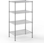 Regal Altair 21" Deep x 30" Wide x 54" Height Wire Shelving Kit | 4-Tier | NSF Commercial Storage Rack Unit