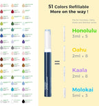 Ohuhu Alcohol Markers - AP Certificated Double Tipped Art Marker Set for Artists Adults Coloring Illustration -Refillable - 40 Colors - Chisel and Fine Dual Tips - Oahu of Ohuhu Markers