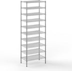 Regal Altair 18" Deep x 30" Wide x 86" Height Wire Shelving Kit | 10-Tier | NSF Commercial Storage Rack Unit