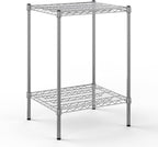 Regal Altair 21" Deep x 24" Wide x 34" Height Wire Shelving Kit | 2-Tier | NSF Commercial Storage Rack Unit