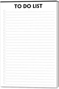 Nokingo To Do List Notepad - 5.5"x8.2", 50 Sheets, To Do Notebook with Check List Organizing, Tear Off, Simple Script, College Ruled To Do Planner for Daily Task