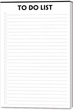Nokingo To Do List Notepad - 5.5"x8.2", 50 Sheets, To Do Notebook with Check List Organizing, Tear Off, Simple Script, College Ruled To Do Planner for Daily Task