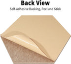 Fwpelt 15'' Large Hexagon Cork-Bulletin Board Tiles Adhesive Frameless 10 Pack 15 x 13 inch Hex Pin Corkboard Prayer Vision Cork Board for Office-Wall Decor, Hexagonal Tack Pinboard with 30 Push Pins