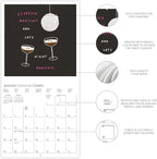 Graphique 2026 Simple Joys Wall Calendar | 12” x 12” | Thick Paper | Home & Office Organizer | Large Monthly Grid | 3 Languages & Marked Holidays | 4 Month Preview Page for 2027