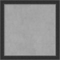 Amanti Art Black Framed Magnetic Board 23x23 Medium Vision Board for use with Magnets, 100% Metal Sheet to Display Items as Office Decor or for Home Organization in mudroom, Kitchen or Kids Room