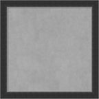Amanti Art Black Framed Magnetic Board 23x23 Medium Vision Board for use with Magnets, 100% Metal Sheet to Display Items as Office Decor or for Home Organization in mudroom, Kitchen or Kids Room