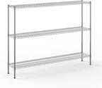 Regal Altair 14" Deep x 72" Wide x 54" Height Wire Shelving Kit | 3-Tier | NSF Commercial Storage Rack Unit