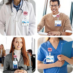 A Lot Going on at The Moment Funny Nurse Badge Reel, Retractable ID Card Badge Holders, Medical Badge Clip for ED ICU Nurses Station Pharmacy RN LPN MA Resident Physician Rph Patient Services Workers