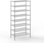 Regal Altair 21" Deep x 42" Wide x 86" Height Wire Shelving Kit | 8-Tier | NSF Commercial Storage Rack Unit