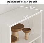 IRONCK Industrial Bookshelves and Bookcases with Doors 11.8 in Depth Floor Standing 5 Shelf Display Storage Shelves Bookcase Home Decor Furniture for Home, Office, Living Room, Bedroom