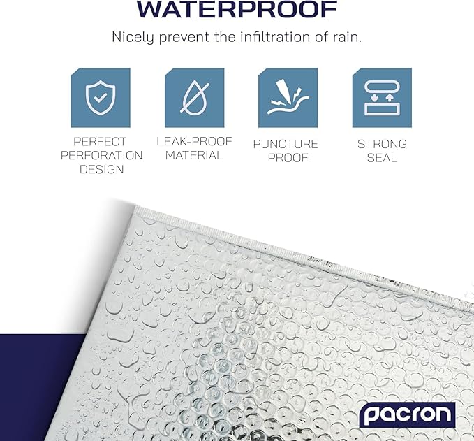 200-Pack Insulated Silver Thermal Bubble Mailers 20 x 23 - Waterproof Metallic Foil Self-Sealing Padded Envelopes for Cold Shipping, Perishables, Food, Cosmetics, Pharmaceuticals