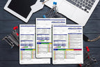 Multi-Point Inspection Form for Vehicles – 2-Part Carbonless Vehicle Checklist Pad – 8.5" x 11" Inspection Report – Edge-Glued, Manufacturer Recommended – White - Pack of 750