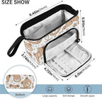 Bolaz Big Capacity Pencil Pen Case Pouch Bag School College Office Organizer for Teens Girls Adults Student-Cute Bear