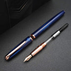 czxwyst Picasso 916 Malage Fountain Pen Original Box New Version (Starlit Night Blue, Medium Nib 0.7mm)