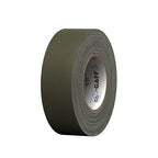 ProTapes Pro Gaff Premium Matte Cloth Gaffer's Tape With Rubber Adhesive, 11 mils Thick, 55 yds Length, 2" Width, Olive Drab (Pack of 1)