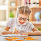 Shuttle Art 360 Pack #2 HB Golf Pencils, Wood-cased 3.5” Mini Pencils Bulk, Pre-sharpened Small Pencil for Kids Teachers Writing Marking Sketching, Classroom Essentials, Back to School Supplies