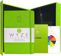 Wyze Planner Undated Daily Planner – 1-Year B5 Productivity Organizer with Two-Page Weekly Spread, Goal Setting, Habit Tracker, Weekly & Monthly Pages – Hardcover Time Management Notebook (Lime Green)