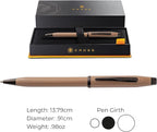 Cross Century II Earthy Beige with Black PVD Appointments Ballpoint Pen