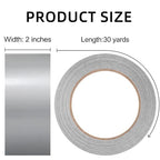 ROSEUP Duct Tape Heavy Duty Waterproof, 2 Inch x 1080 Yards, Strong Adhesive Grey Duct Tape Bulk for Indoor Outdoor Repairs, Tear by Hand, (36 Pack)