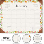 Jotsome Large Desk Calendar 2026-2027 with Protective Pad, Desktop Calendar Pad From January 2026 to June 2027 21x16.5 inch, for Home Office and School, Easy Planning