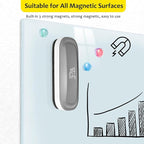 maxtek Magnetic Dry Erase Eraser Bulk, White Board Erasers - 8 Pack, Glass Whiteboard Eraser for Office and School Classroom Supplies (Gray)