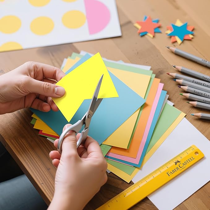 120 Sheets Colored Cardstock 8.5 x 11,10 Assorted Colors Heavyweight Cover Cardstock Printer Paper 8.5 x 11, 190 gsm Card Stock Paper for DIY, Printing, Wedding Invitations, School Cards & Crafts
