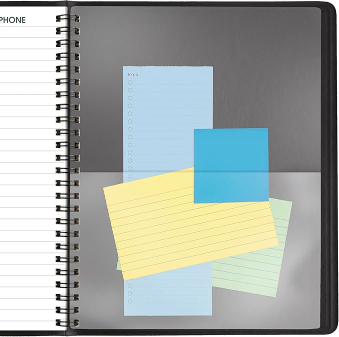 AT-A-GLANCE 2026 Planner, Monthly, 7" x 8-3/4", Medium, Easy Viewing Large Print, Black (70LP090526)