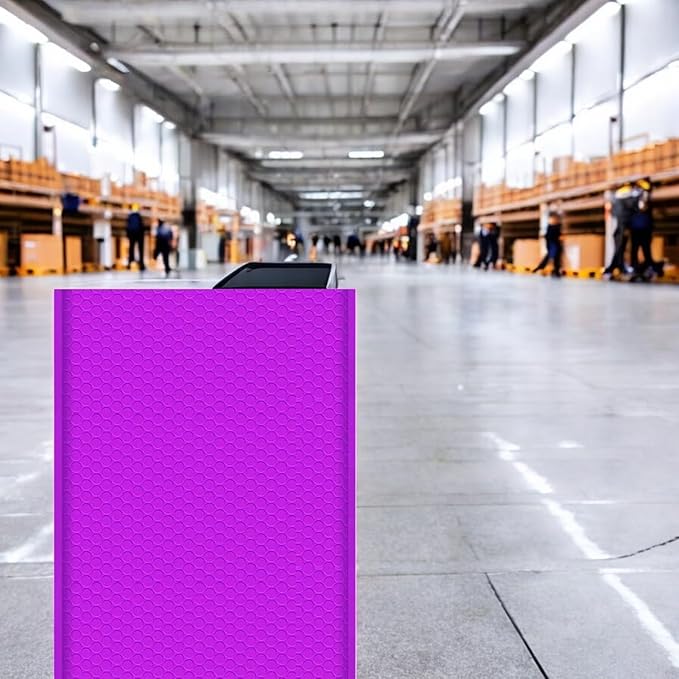 iMBAPrice 8.5x12 Inches Purple Color Polybubble Bag, 100-Pack Medium Size #2 Self Seal Poly Bubble Mailers Padded Packing Envelopes (Total 100 Bags)