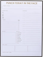 Graphique Punch Today To-Do List Notepad | 150 Tear-Away Sheets | Task Planner | Daily Organizer | Memo Writing Pad | Priority Checklist | Undated | 6' x 8'