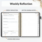 SUNEE 2026 Planner 5.9" x 8.3" – Dated Productivity Planner for Time Management - Daily,Weekly & Monthly Planner to Achieve Goals - Planner 2026 dated from January 2026 – December 2026,Black