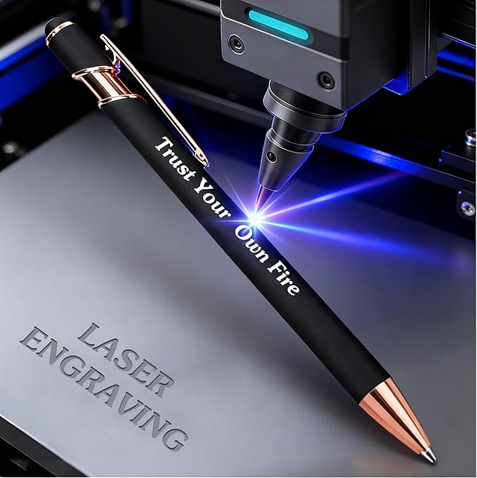 CRME Personalized Pens with Stylus Tip Customized Pens with Name/Logo Soft Grip Ball Point Pen for Men Women Smooth Writing Black Ink for Business Graduation Journaling Signature Green Pen