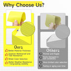 500 Pieces Plastic Shipping Tags with Wire Waterproof Hang Tags Heavy Duty Labeling Tags with String Wires Tags Labels Labeling Tags Stacking Tags for Equipment Car Parts (Yellow, 3x6)