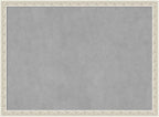 Amanti Art Silver Framed Magnetic Board 22x30 Medium Vision Board for use with Magnets, 100% Metal Sheet to Display Items as Office Decor or for Home Organization in mudroom, Kitchen or Kids Room