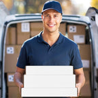 Eupako 18 Pack Small Shipping Boxes Assorted Sizes, 11x8x2, 12x9x3, 13x10x2-6 PCS Each Small Boxes, White Corrugated Box Mailers, Cardboard Boxes for Packaging Small Business, Mailing