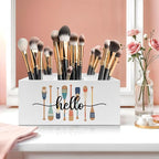 Exqcom Lake Decor Pen Pencil Holder, Lake House Decor, Lakes Gifts for Women Men, Retro Colorful Paddle Pencil Pen Holder Organizer for Home Office Desk Accessories