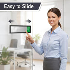 Office Door Signs-Meeting in Progress Door Sign with 6 Options, Do Not Disturb, In a Meeting, Out of Office, Working from Home, Come on in, Back Soon, Business Privacy Sign Shows the Status of the Person Inside the Room