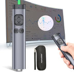 Norwii N97s TV Screen Presentation Clicker for powerpoint presentations, powerpoint clicker, Presentation Remote, Bluetooth Wireless Presenter, Digital Pointer for TV Screen Under Win/Mac